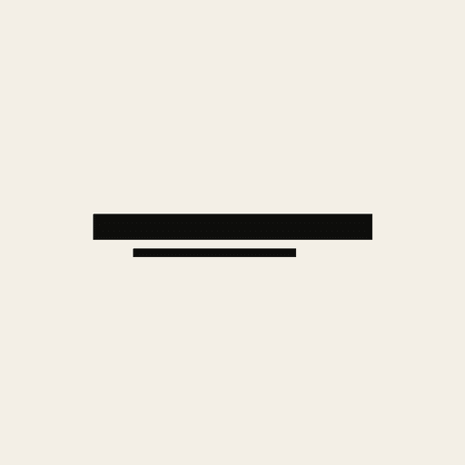Threshold app icon, paper background, ink lines